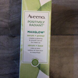 Aveeno Positively Radiant MaxGlow Serum + Primer – 45 ml